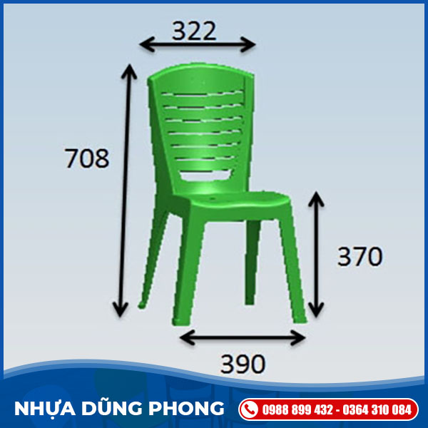 Ghế nhựa đúc